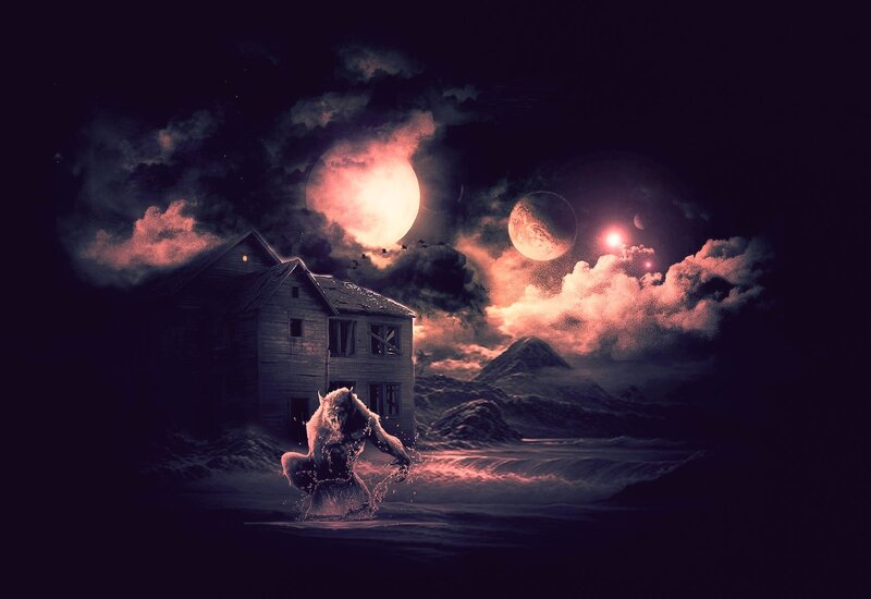Werewolf in Water