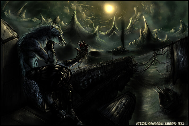werewolf on a ship