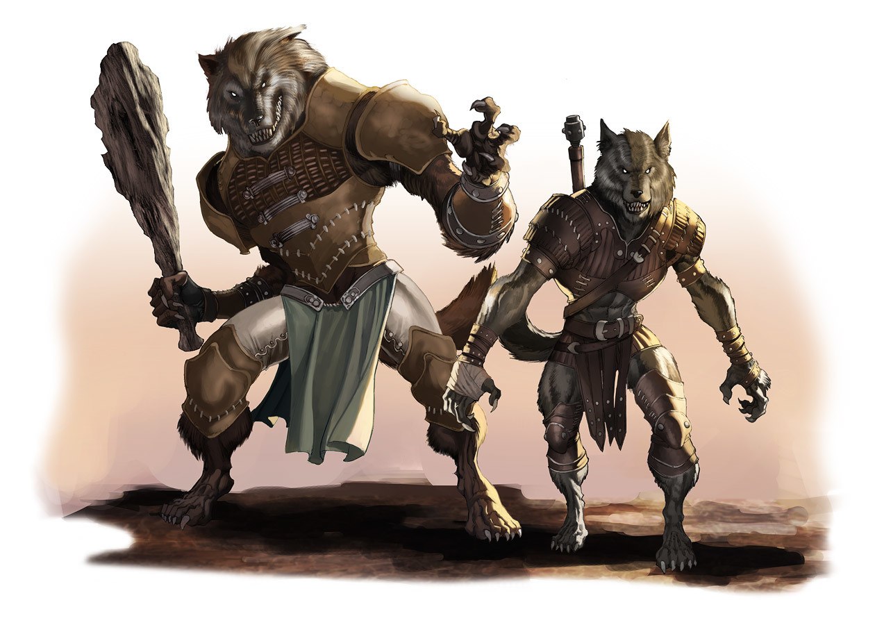 werewolf warriors in armor