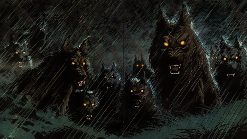 Werewolves in Rain