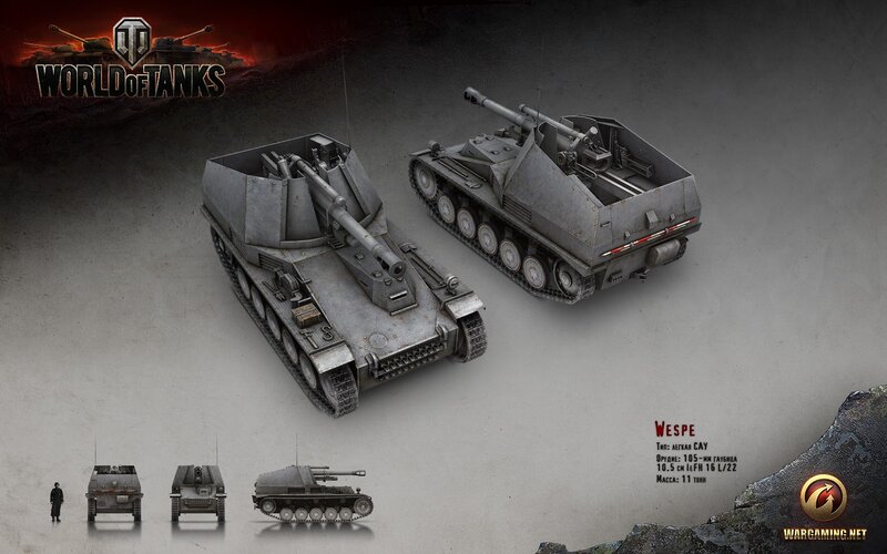 Wespe Self-propelled Gun