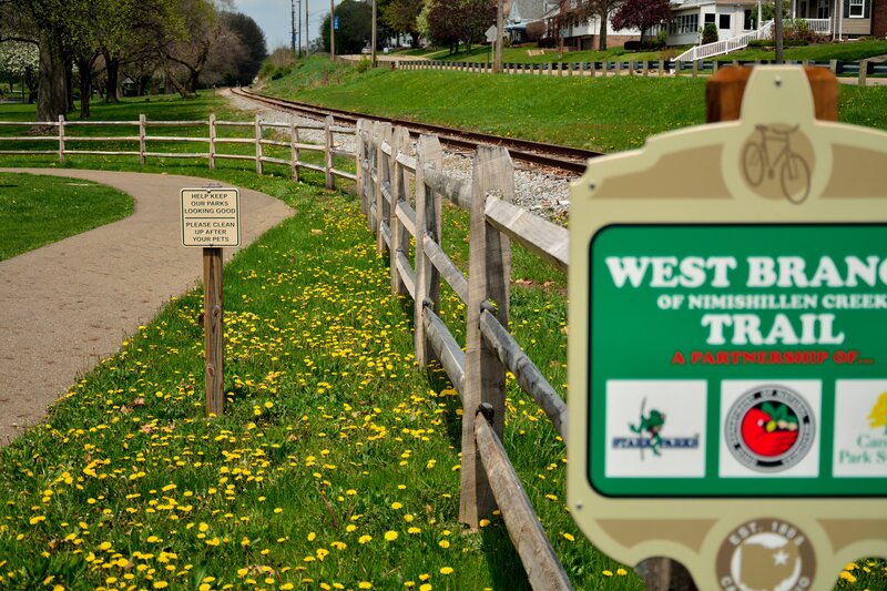West Branch Trail Sign