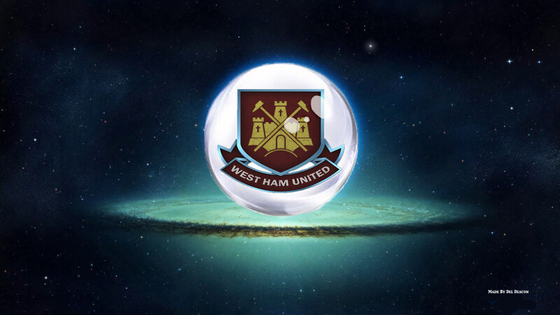 West Ham United Crest — Black