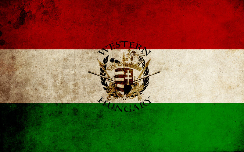 Western Hungary flag design