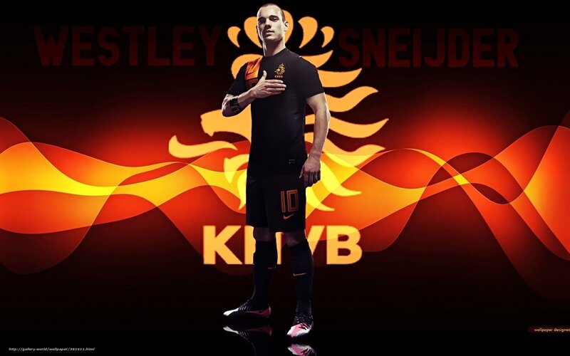 Westley Sneijder football wallpaper