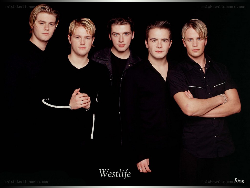 Westlife band portrait