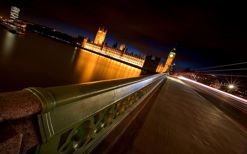 Westminster Bridge at Night