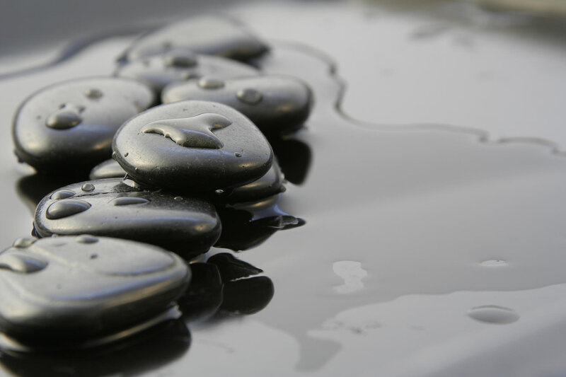 Wet Black Stones — Calm
