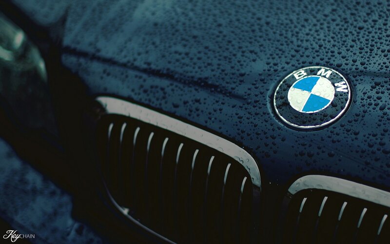 Wet Bmw Car Front