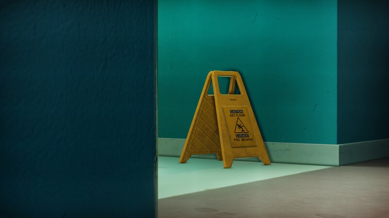 Wet Floor Sign