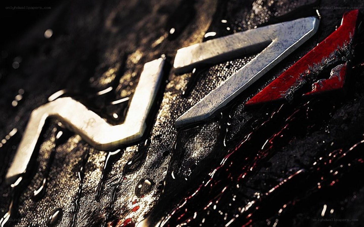 wet logo with red streak
