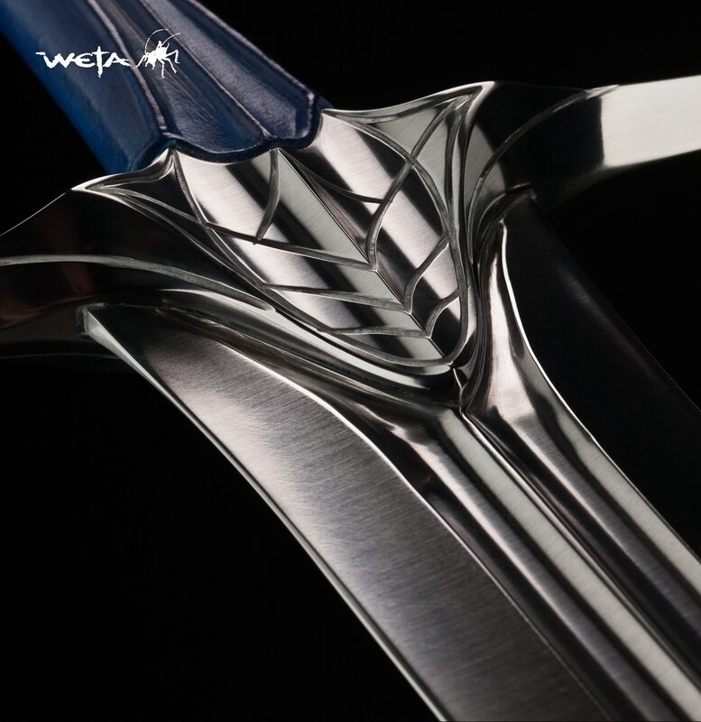 Weta sword hilt detail