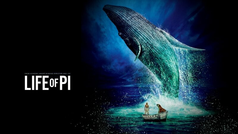 Whale Breaching Ocean — Blue