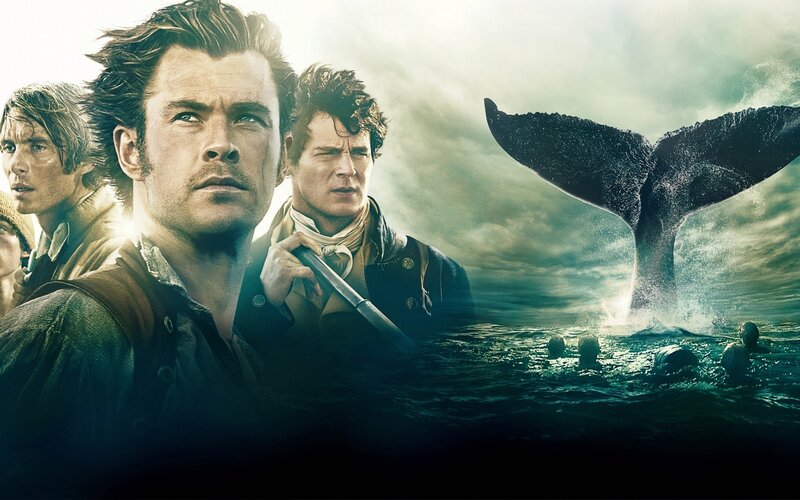 whale hunt action scene
