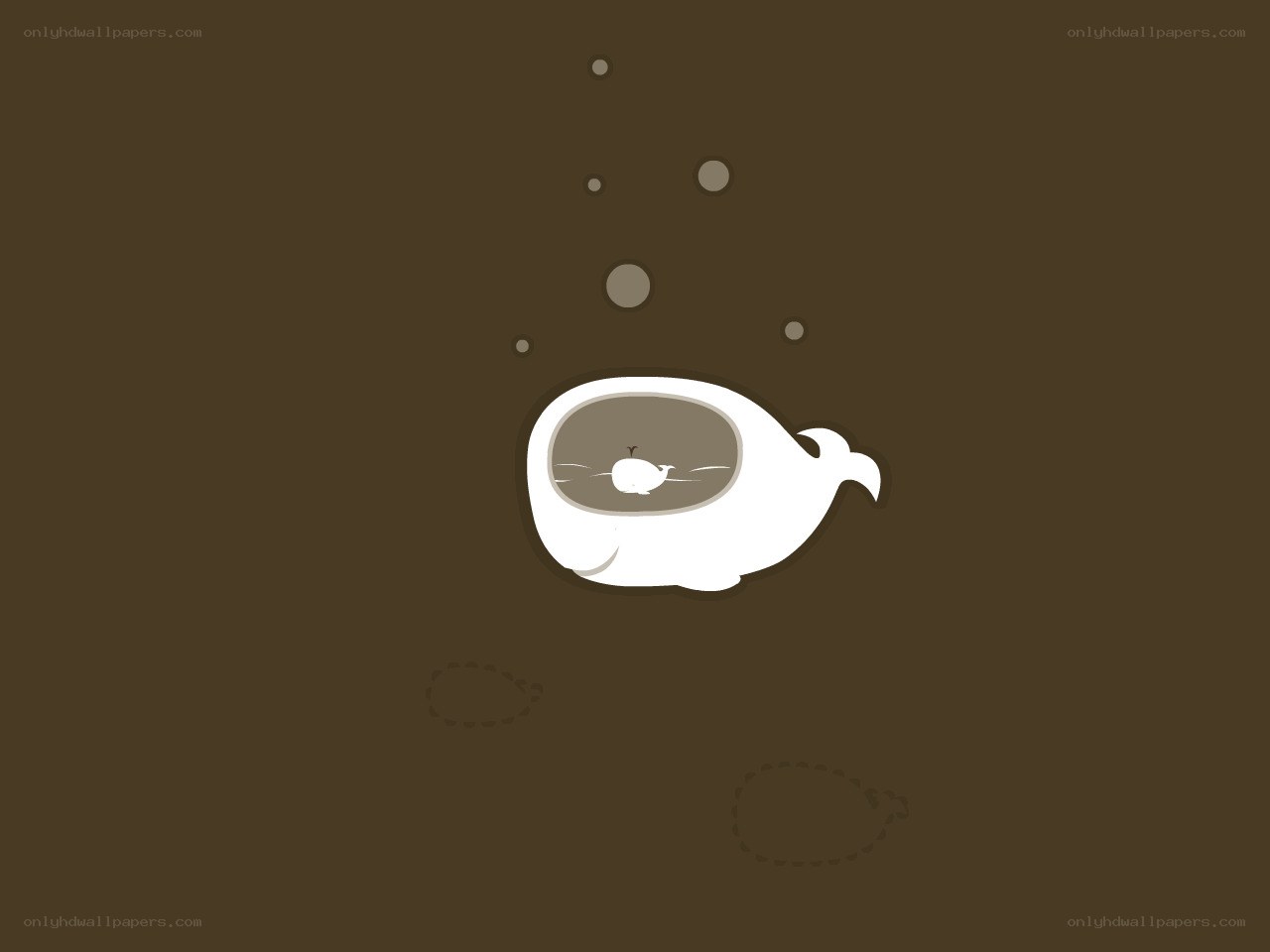 whale in a bowl