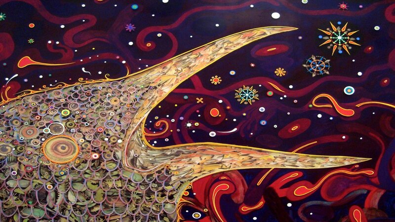 Whale in Cosmic Space