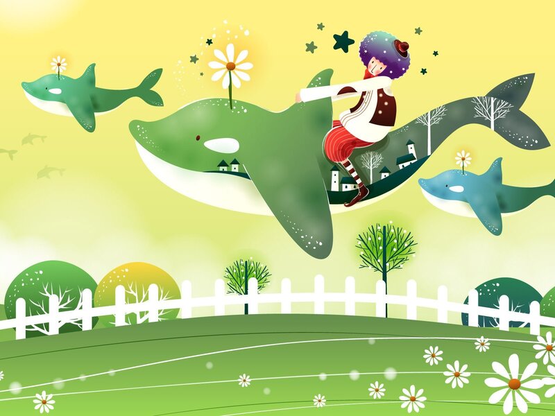 whale riding adventure