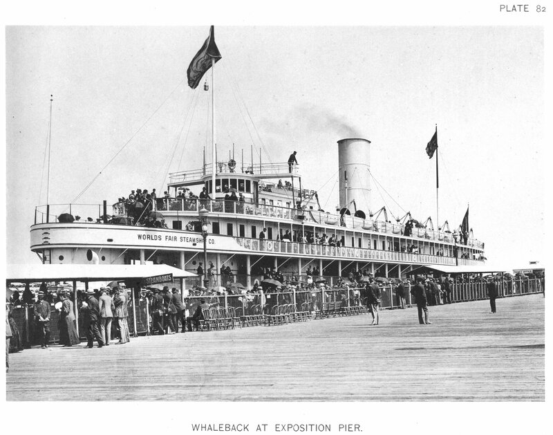 Whaleback at Exposition Pier