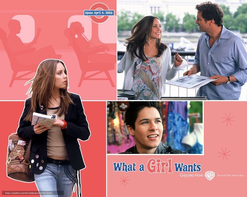 What a Girl Wants movie collage