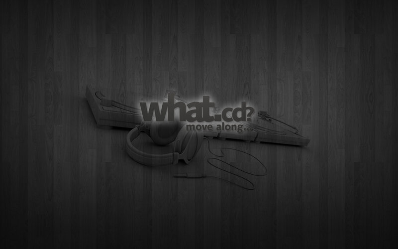 what.cd logo on wooden floor