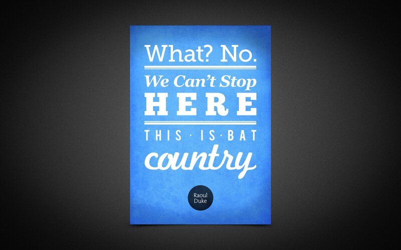What? No. We Can't Stop Here