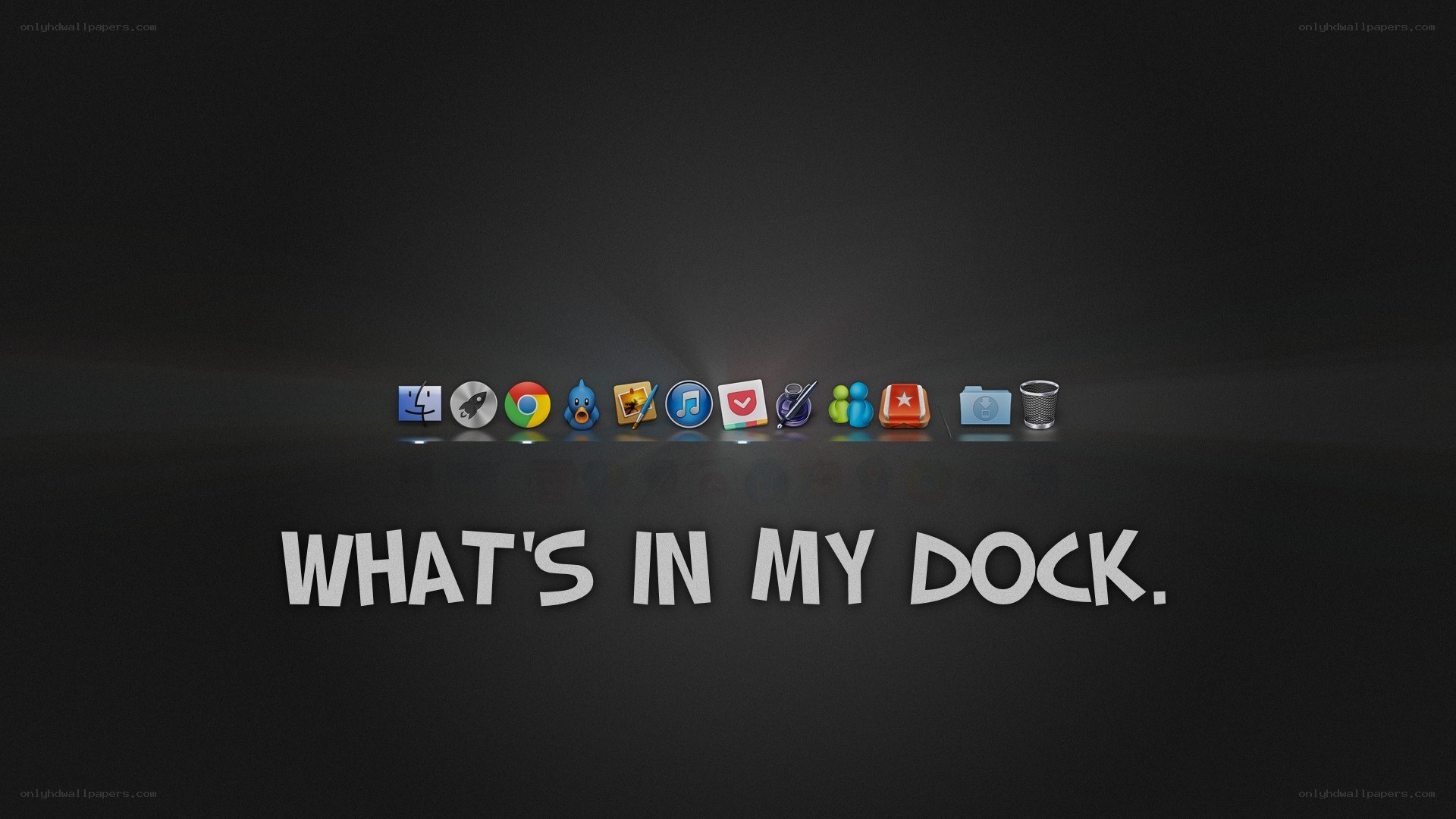 what's in my dock