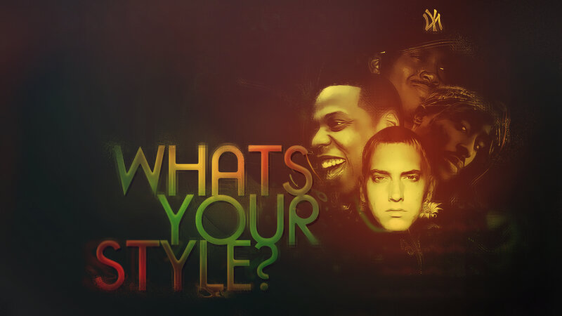 What's Your Style? rap collage