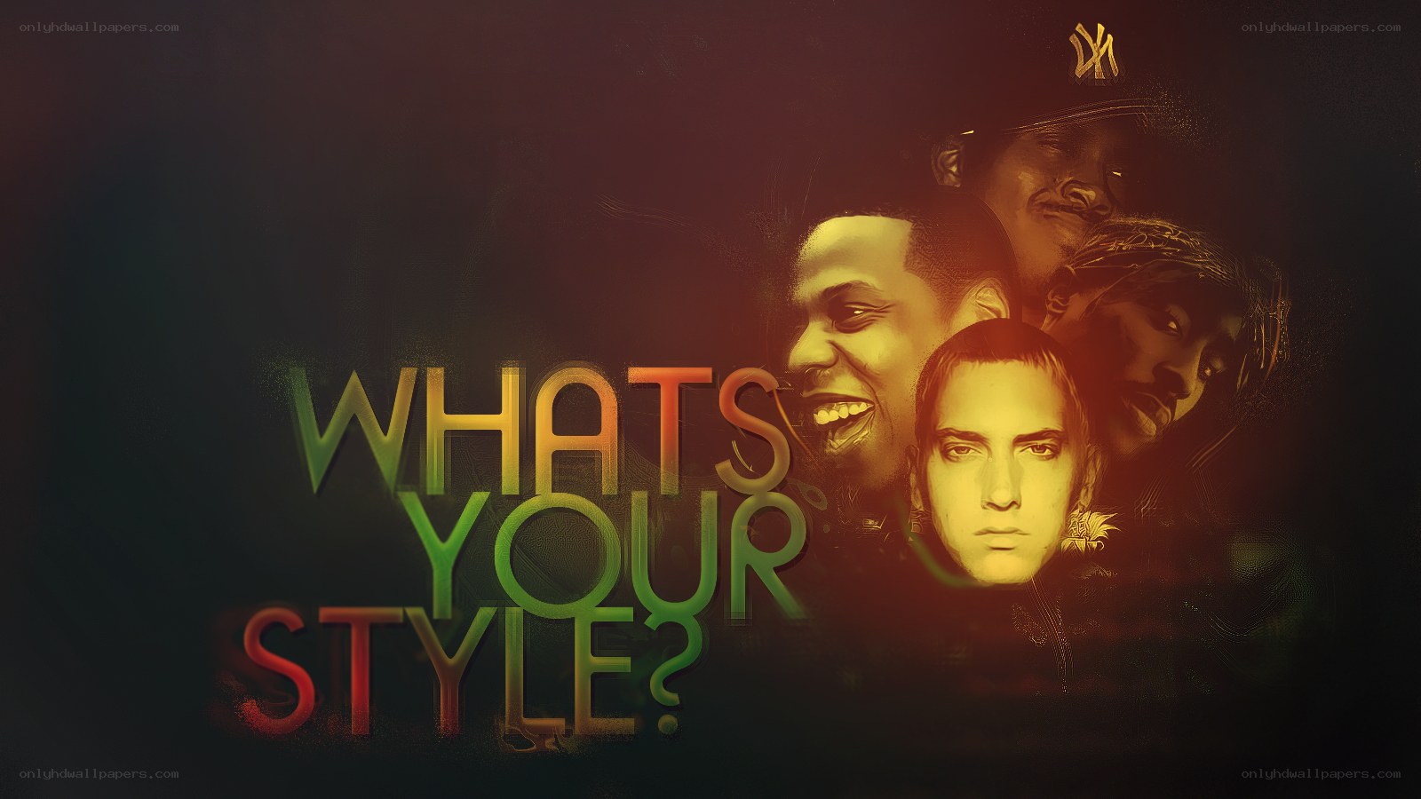 What's Your Style? rap collage
