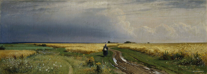 Wheat Field with a Path