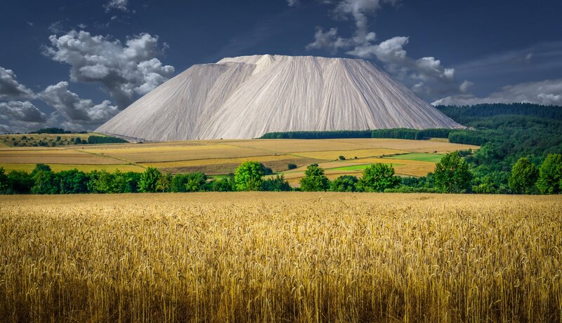 Wheat Field with Mound