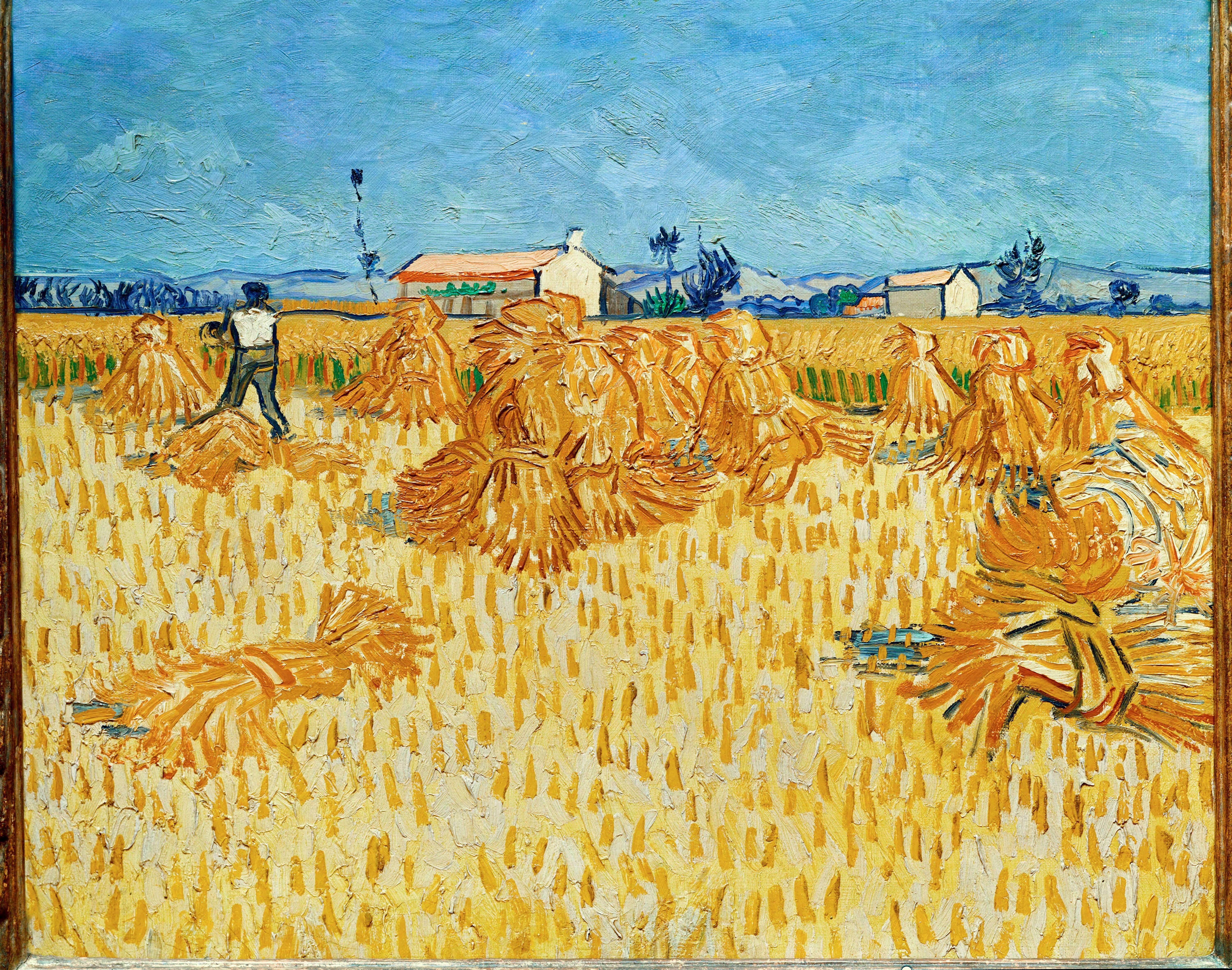 Wheat Field with Reaper