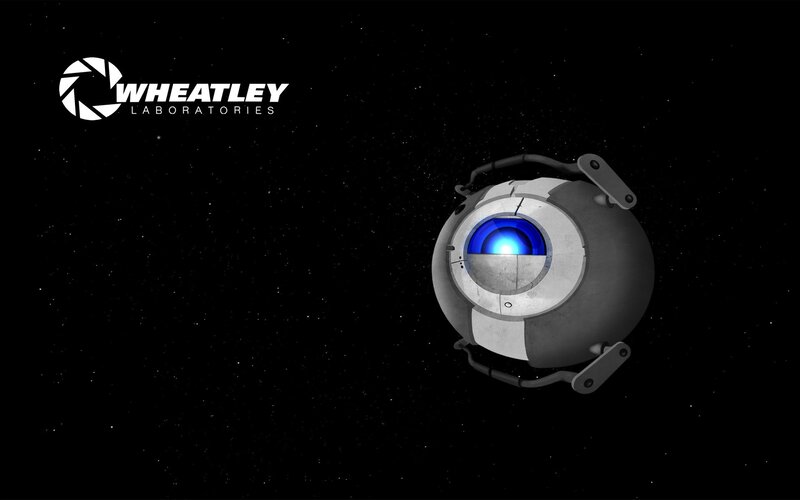 Wheatley in space