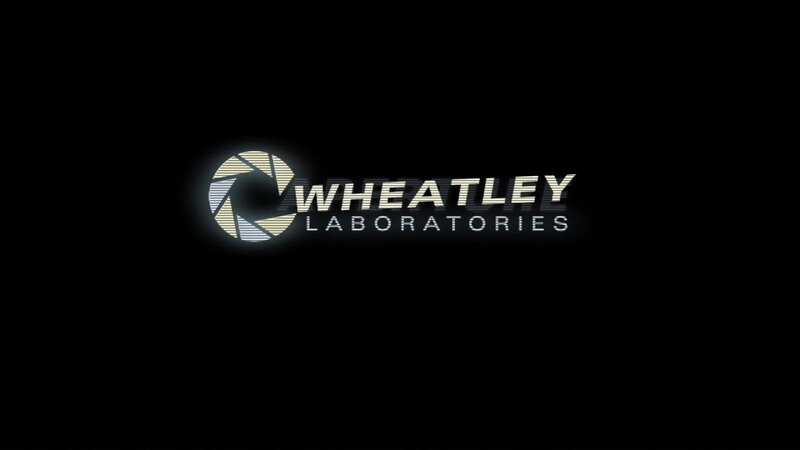 Wheatley Laboratories Logo — Black, Dramatic