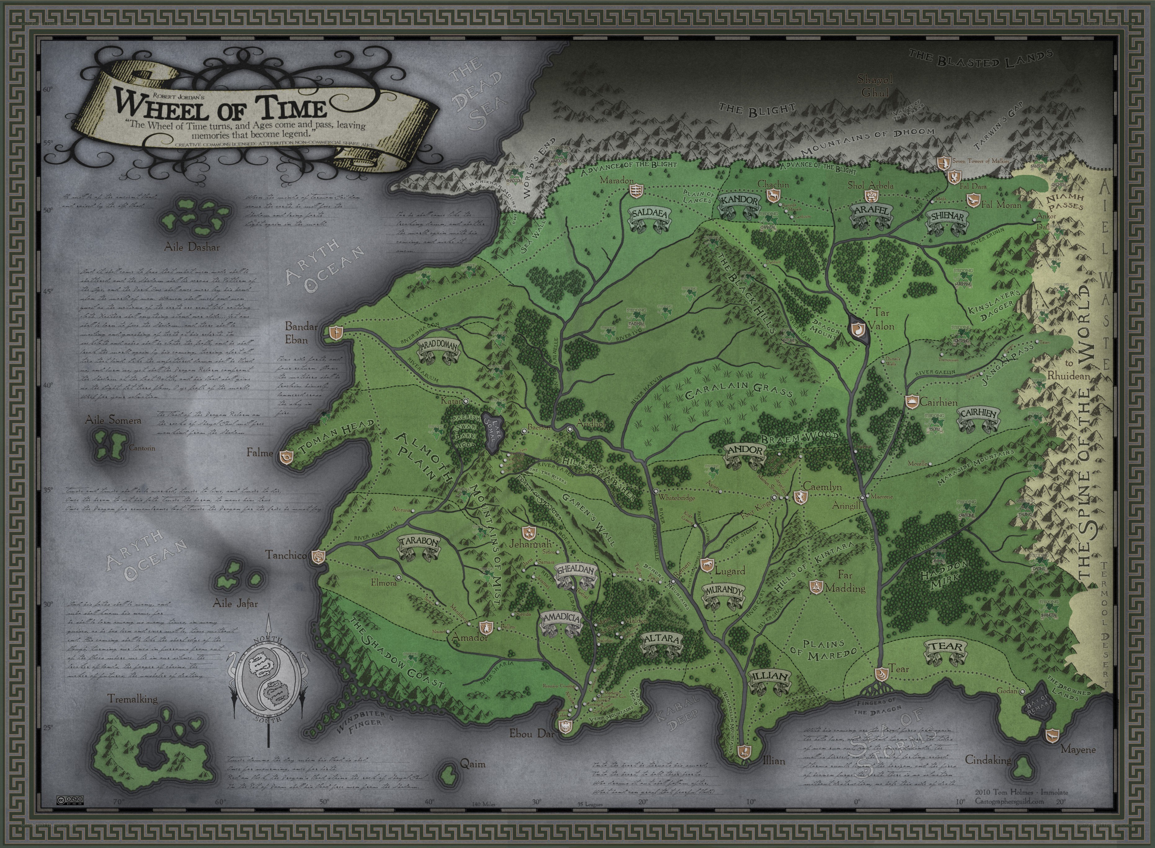 Wheel of Time map
