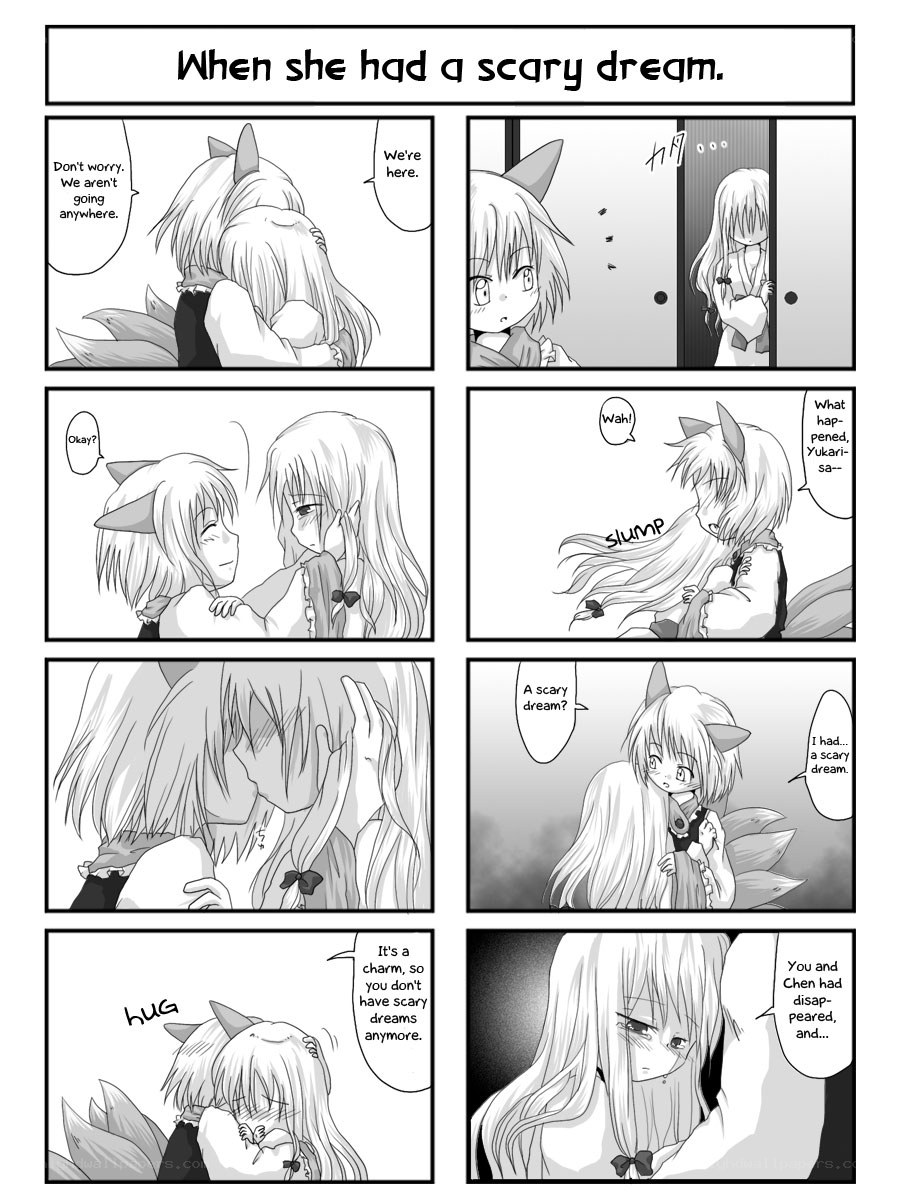 When she had a scary dream