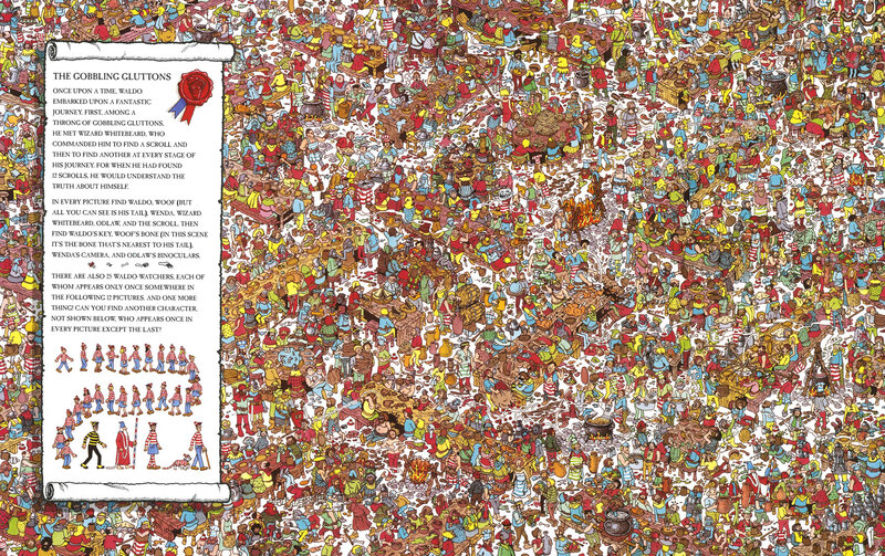 Where's Waldo? Gobbling Gluttons