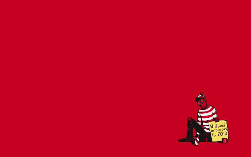 Where's Waldo sitting
