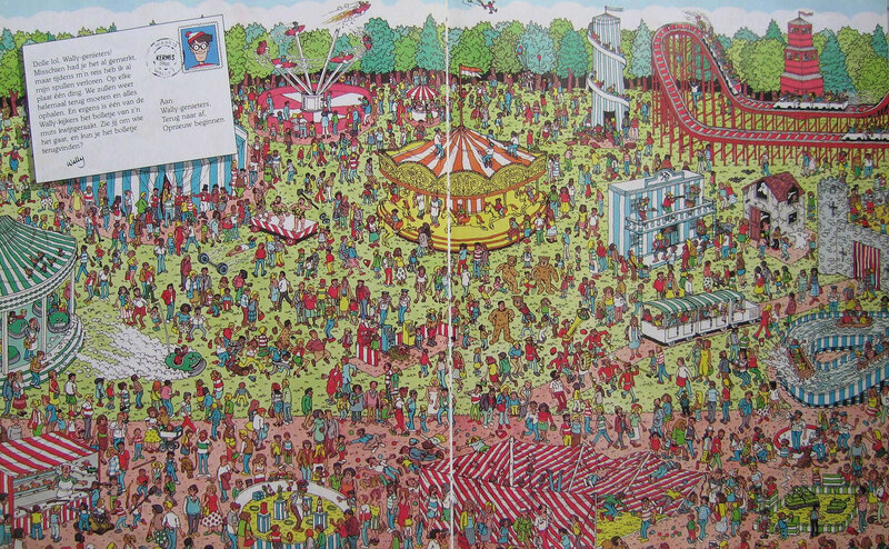 Where's Wally? at the fair