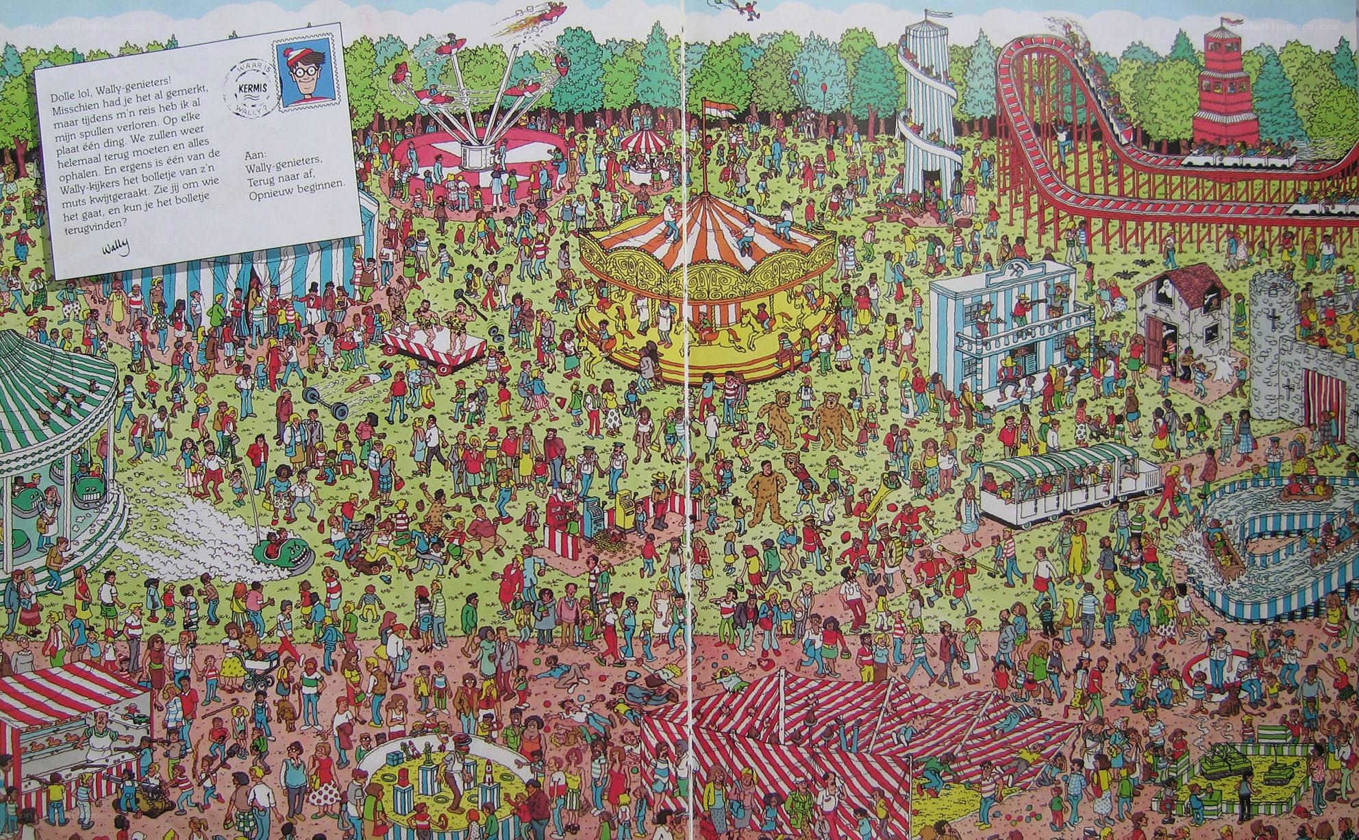 Where's Wally? at the fair
