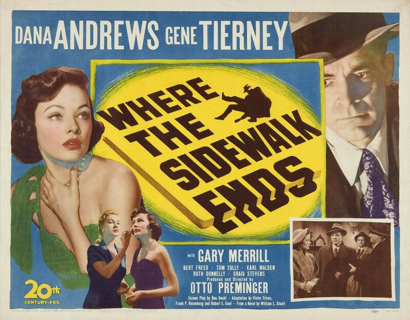 Where the Sidewalk Ends movie poster