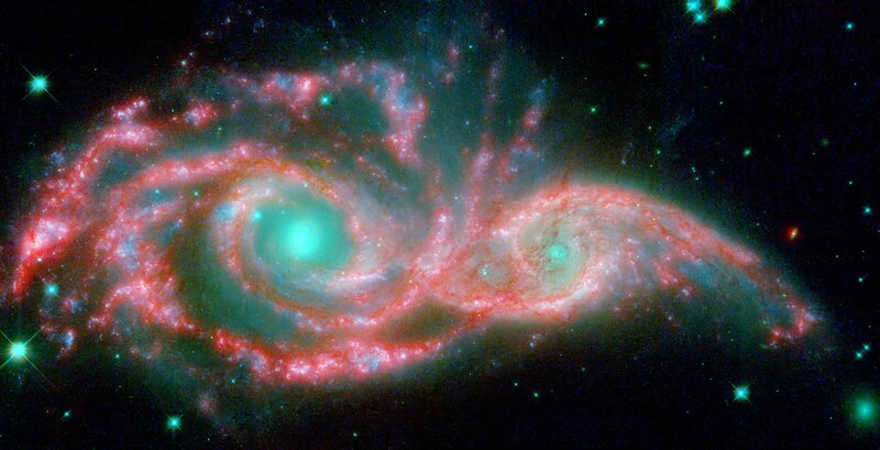Whirlpool Galaxy merger