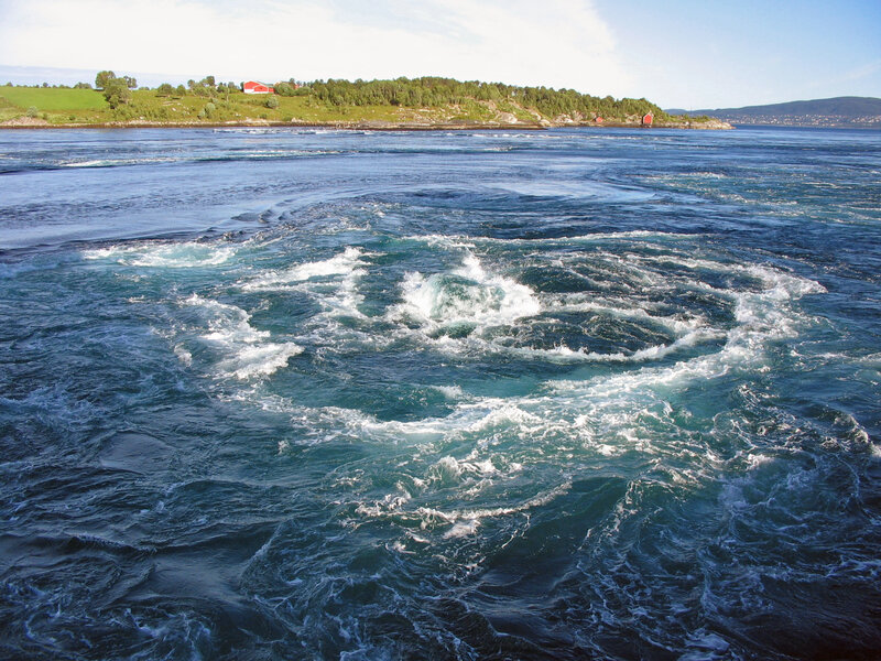 Whirlpool in Ocean