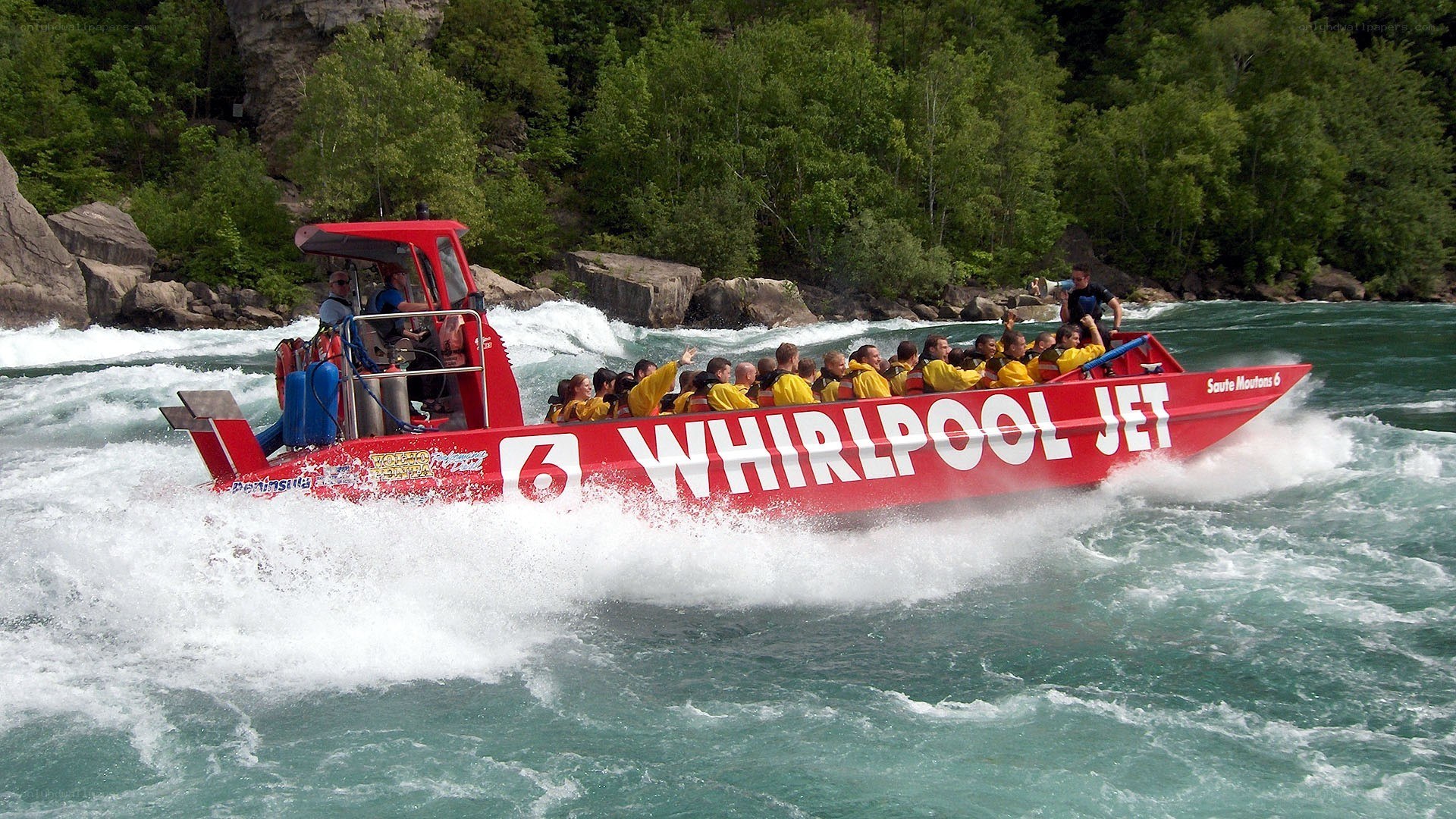 Whirlpool Jet boat tour