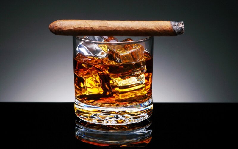Whiskey and Cigar