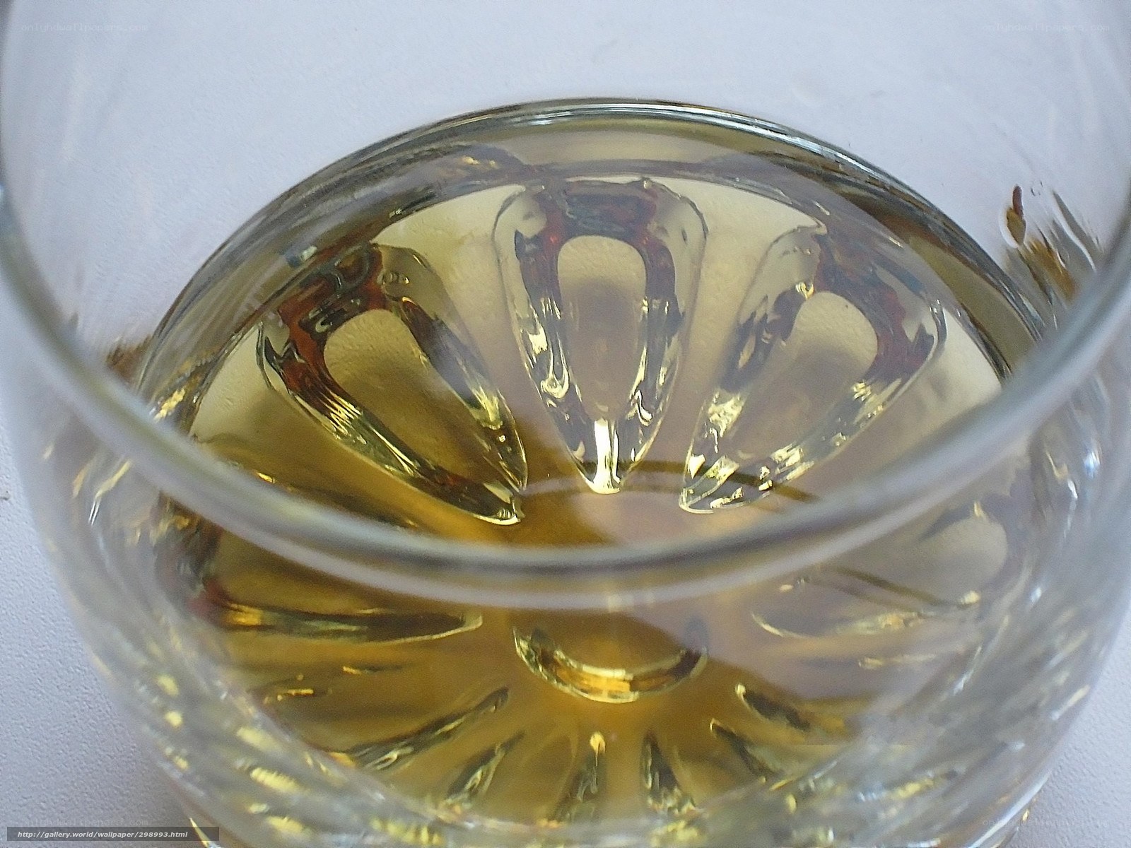 whiskey in a glass