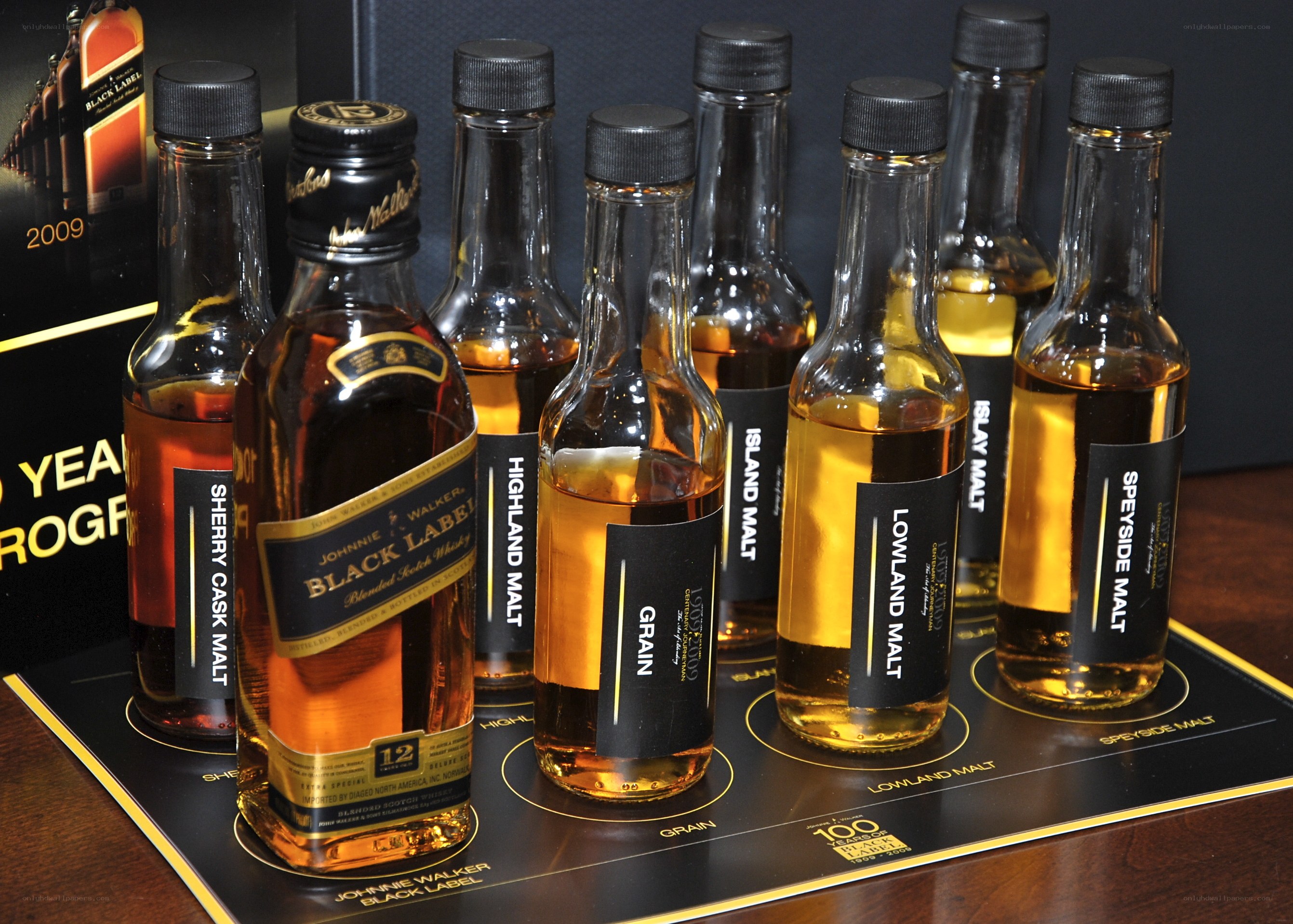 Whiskey tasting set