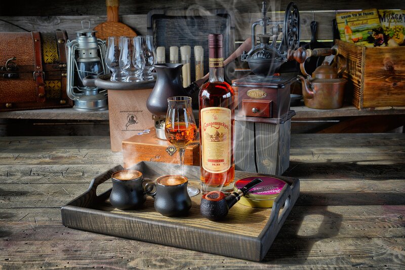 Whiskey Tasting Setup