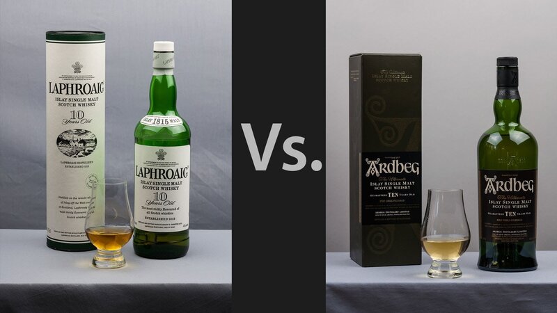 Whisky Bottles and Glasses