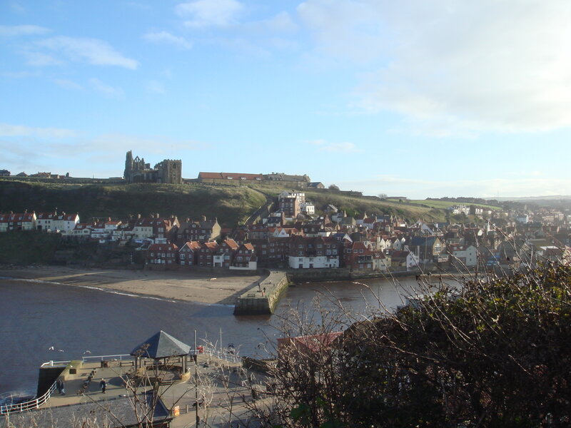 Whitby town and abbey