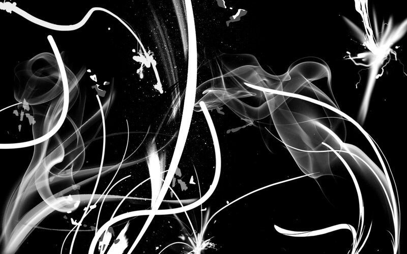 White Abstract Lines